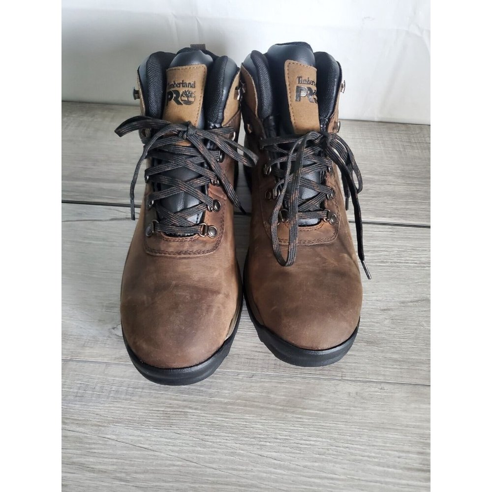 Timberland Pro Flume Work Boots Size 11 M Steel Safety Toe, Waterproof - Picture 6 of 10